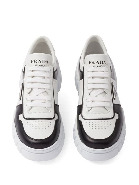 leather prada low tops|prada gold low top shoes.